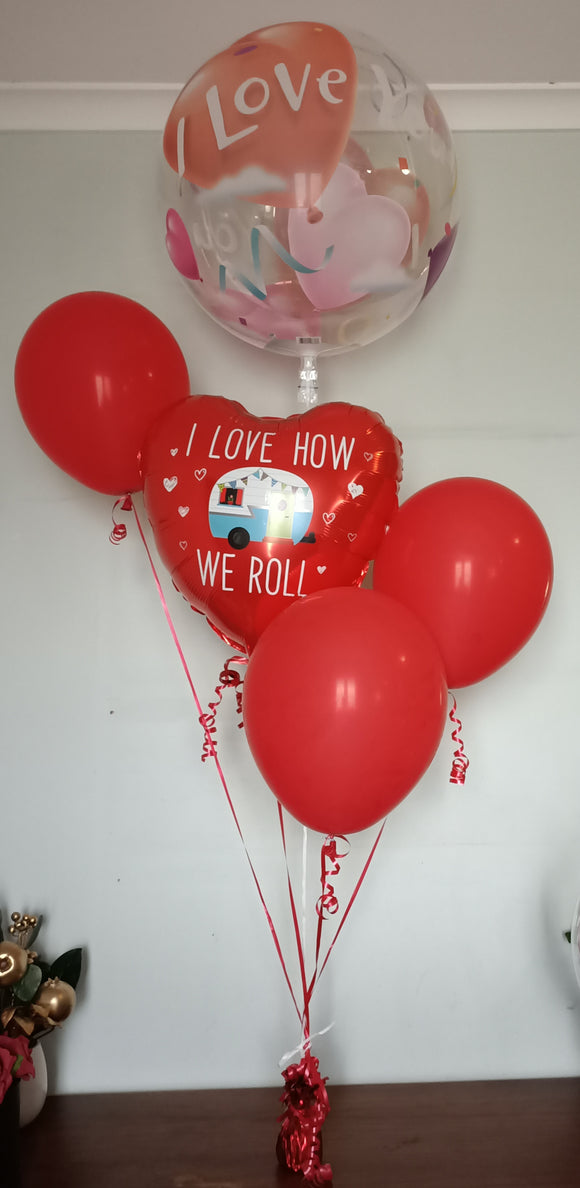 Valentine's Day Balloon Bouquet