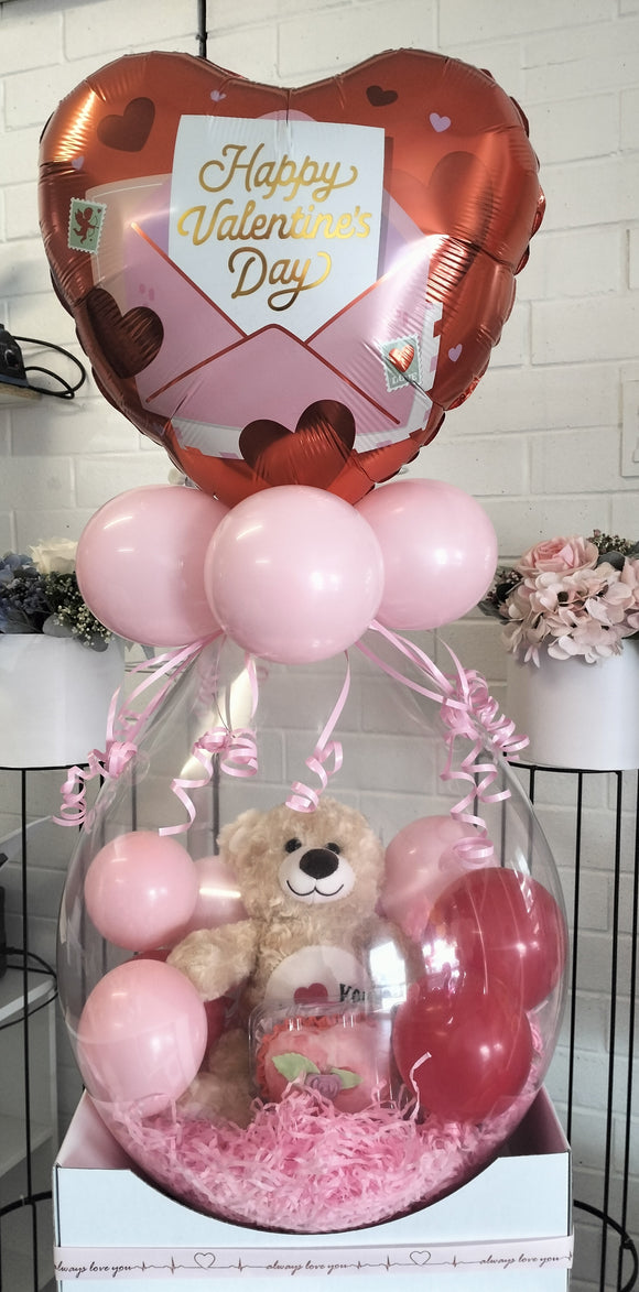 Valentine's Day Stuffed Balloons