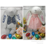 Personalise Boutique Bunny Plush Toy