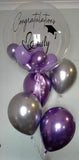 Personalised Bubble Balloon Bouquet