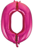 Foil Number Balloon with Helium