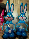 Easter Giant Stuffed Balloon Filled with Small Mini Balloon Only